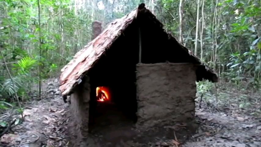 【澳洲小哥】原始技术第一集:篱笆墙小屋